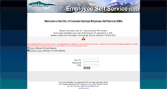 Desktop Screenshot of eselfserve.springsgov.com